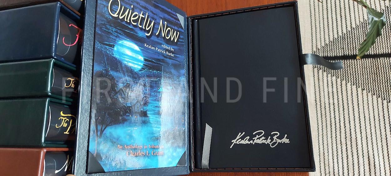 BURKE, KEELAN PATRICK (ED, 2004); KING, STEPHEN (AUTHOT ET AL.) ‘QUIETLY NOW’, US SIGNED LETTERED LIMITED EDITION - Image 4