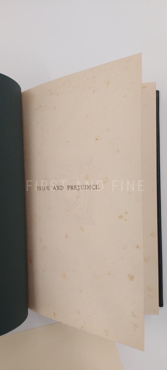 Austen, Jane (1894) 'Pride and Prejudice', UK Peacock edition beautifully rebound full leather - Image 13
