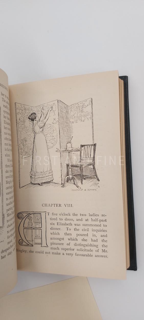 Austen, Jane (1894) 'Pride and Prejudice', UK Peacock edition beautifully rebound full leather - Image 17