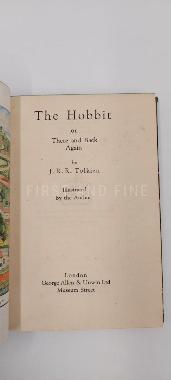 Tolkien, J.R.R. (1946) 'The Hobbit', UK first edition, fourth impression in the original dust jacket - Image 8