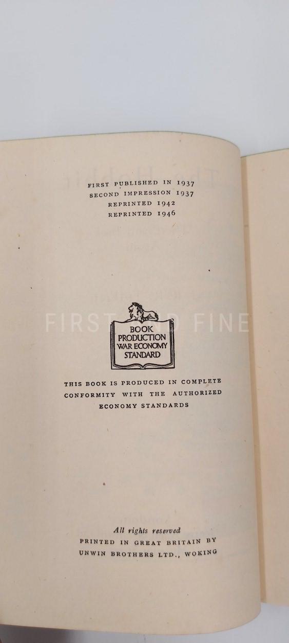 Tolkien, J.R.R. (1946) 'The Hobbit', UK first edition, fourth impression in the original dust jacket - Image 2