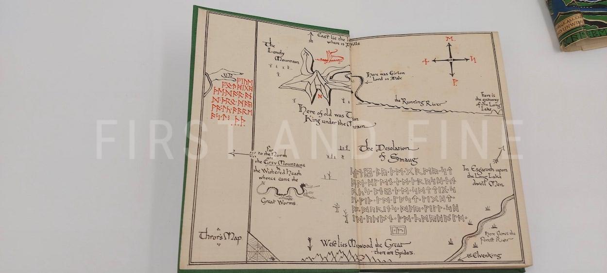 Tolkien, J.R.R. (1946) 'The Hobbit', UK first edition, fourth impression in the original dust jacket - Image 10