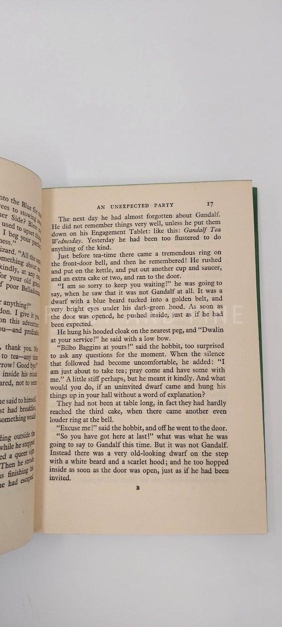 Tolkien, J.R.R. (1946) 'The Hobbit', UK first edition, fourth impression in the original dust jacket - Image 12