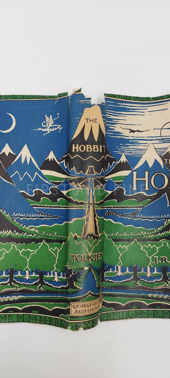 Tolkien, J.R.R. (1946) 'The Hobbit', UK first edition, fourth impression in the original dust jacket - Image 16