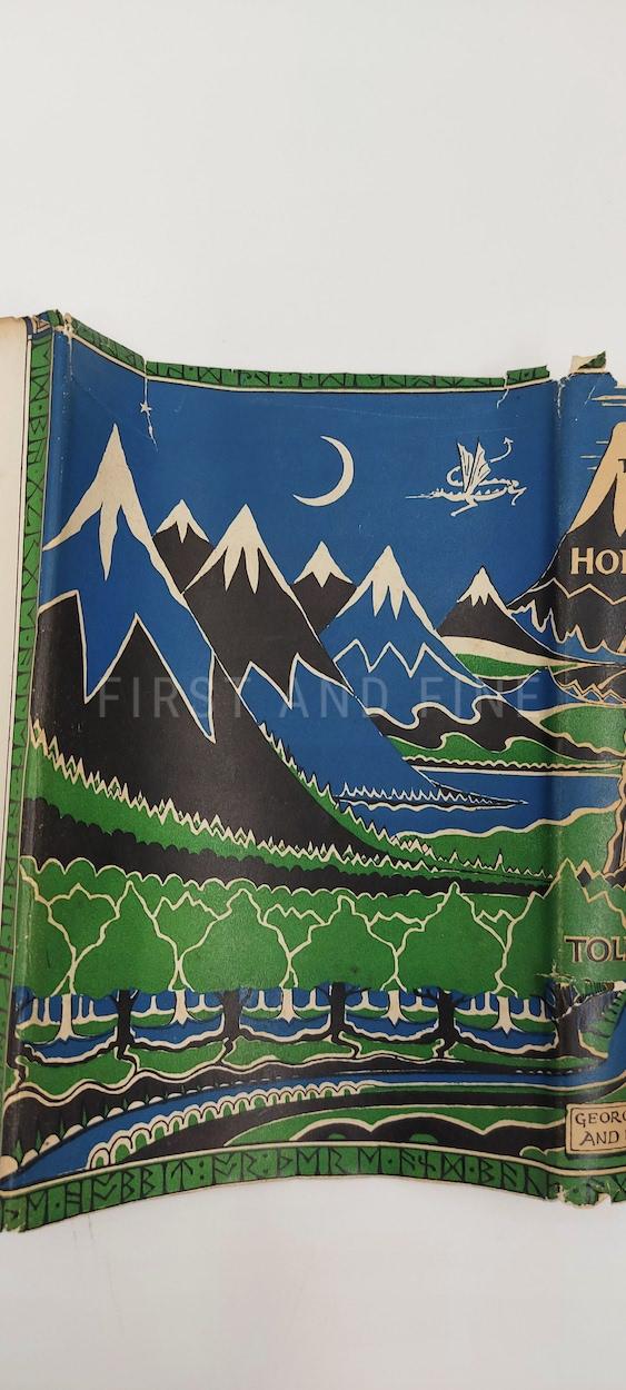 Tolkien, J.R.R. (1946) 'The Hobbit', UK first edition, fourth impression in the original dust jacket - Image 17
