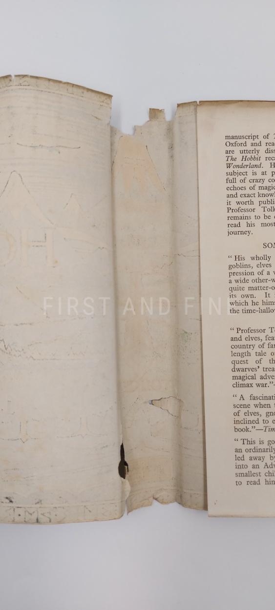 Tolkien, J.R.R. (1946) 'The Hobbit', UK first edition, fourth impression in the original dust jacket - Image 21