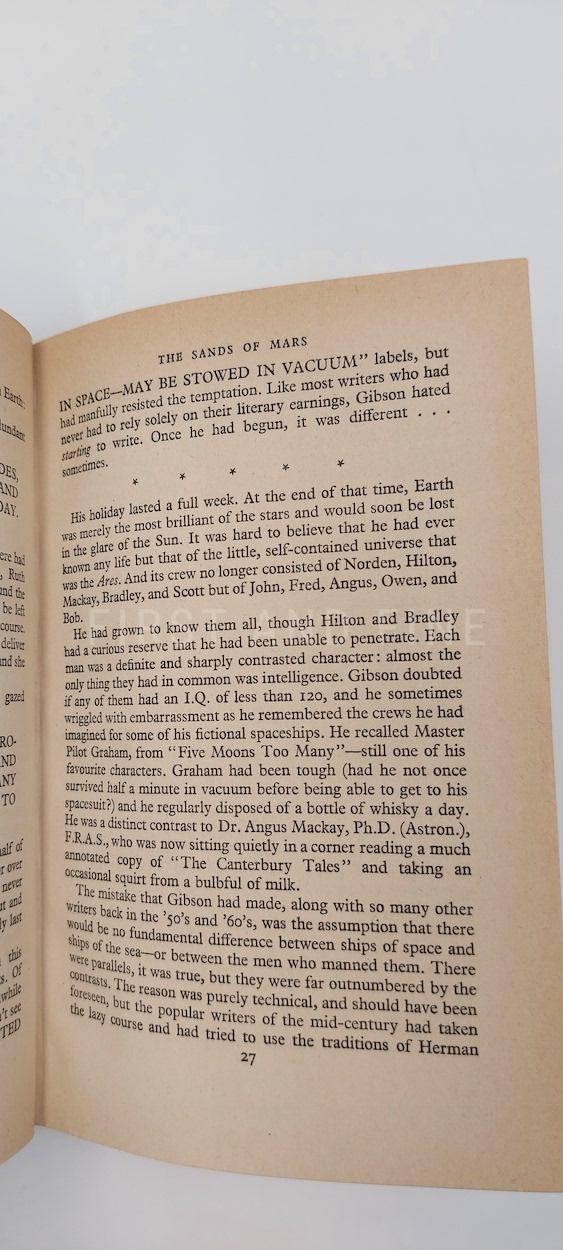 Clarke, Arthur C. (1951) 'The Sands of Mars', UK signed and inscribed first edition - Image 6
