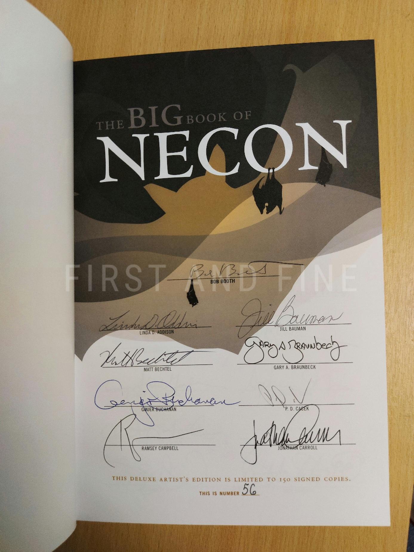 Booth, Bob (2011) 'The Big Book of Necon', US signed limited edition, signed by Stephen King - Image 2