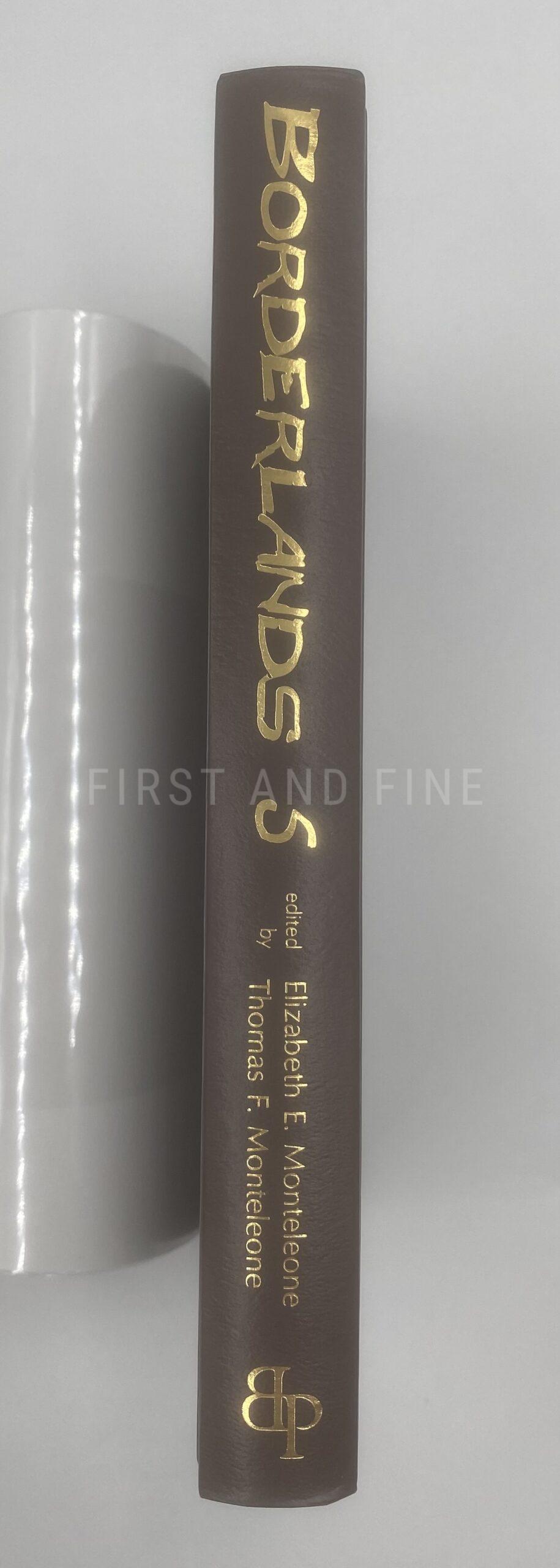 Monteleone, Elizabeth and Thomas (editors, 2003); King, Stephen (author et al) 'Borderlands 5', US signed limited edition - Image 4