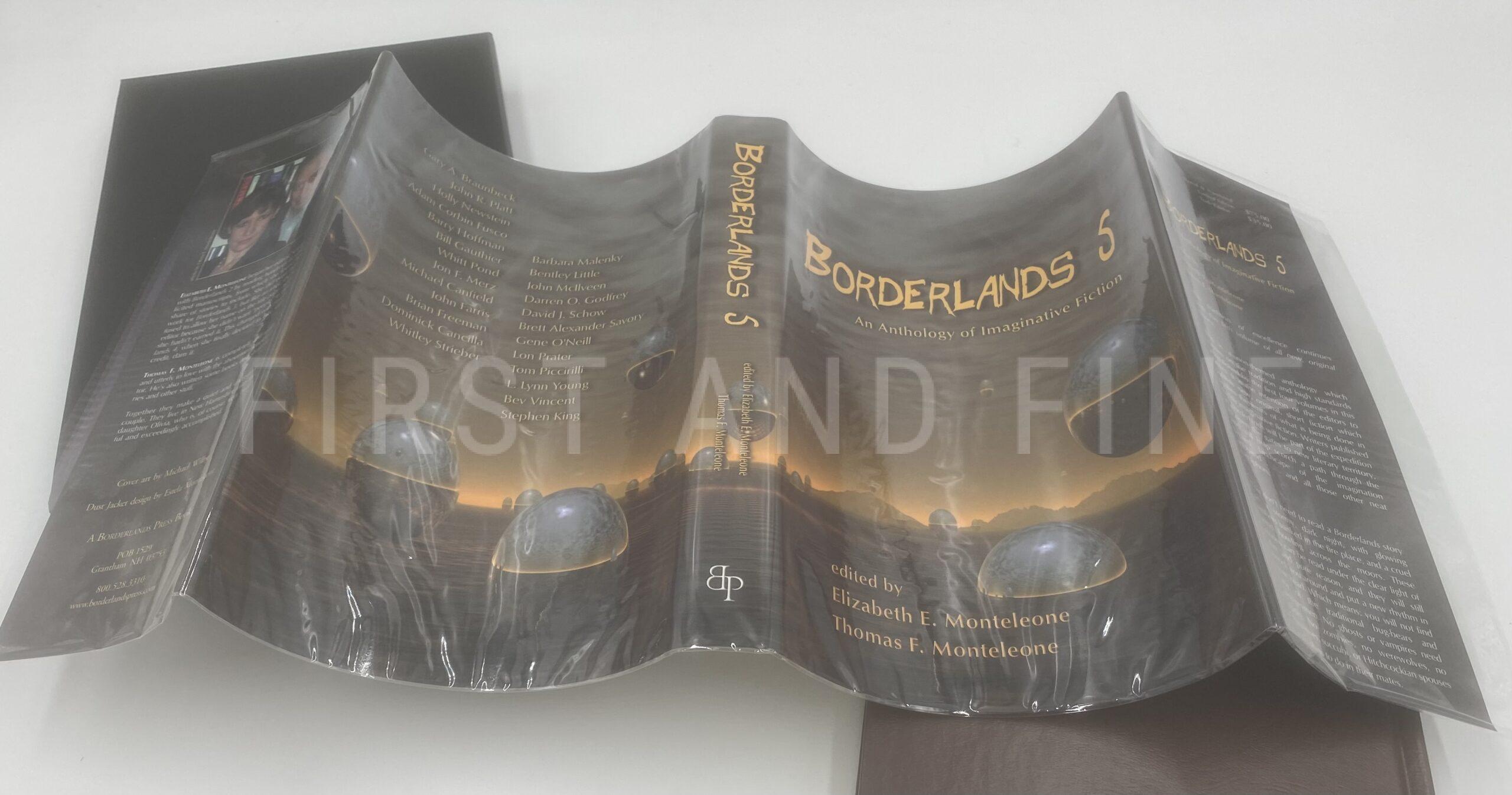 Monteleone, Elizabeth and Thomas (editors, 2003); King, Stephen (author et al) 'Borderlands 5', US signed limited edition - Image 7