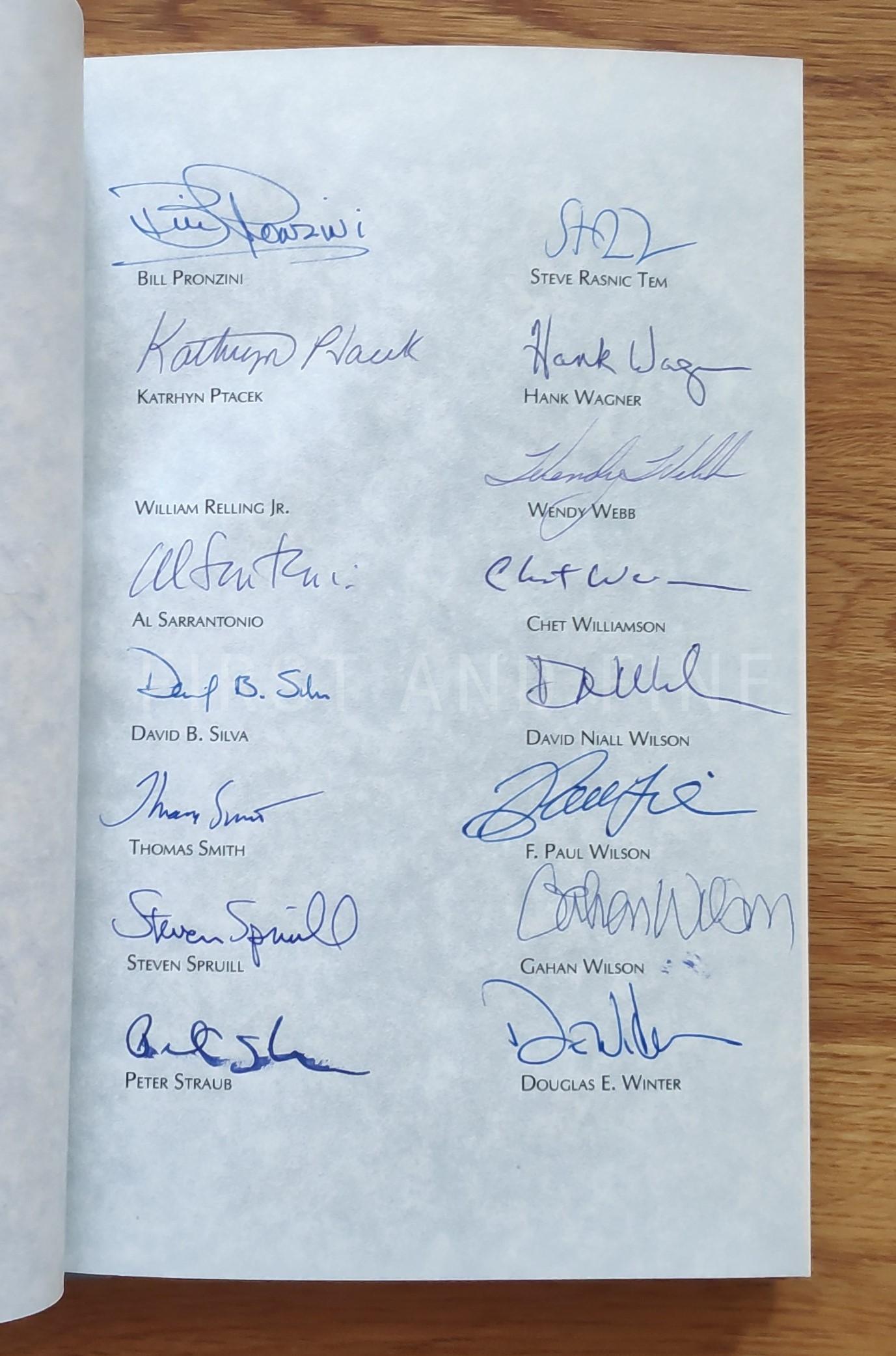 BURKE, KEELAN PATRICK (ED, 2004); KING, STEPHEN (AUTHOT ET AL.) ‘QUIETLY NOW’, US SIGNED LETTERED LIMITED EDITION - Image 3