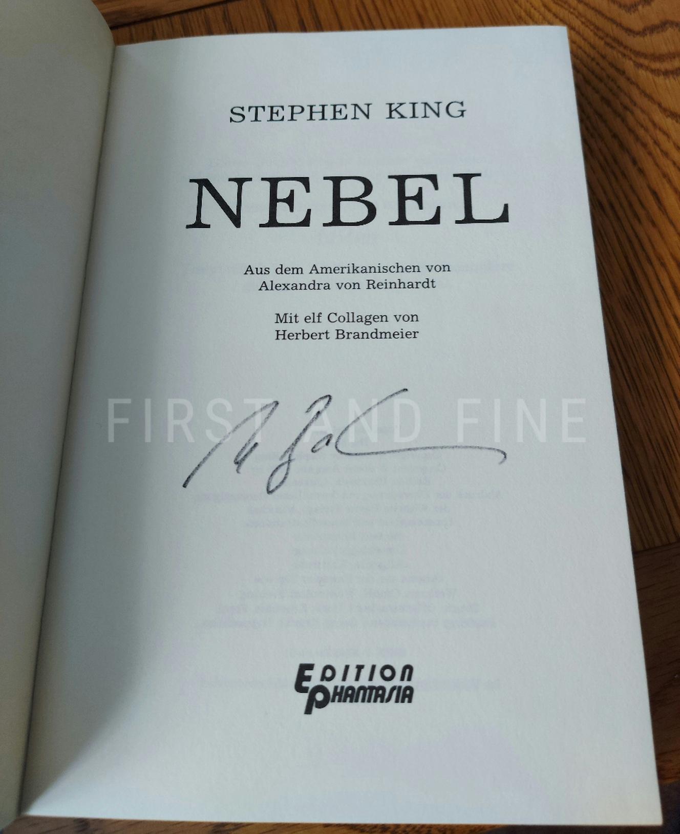 King, Stephen (1986) 'Nebel', German limited edition - Image 2