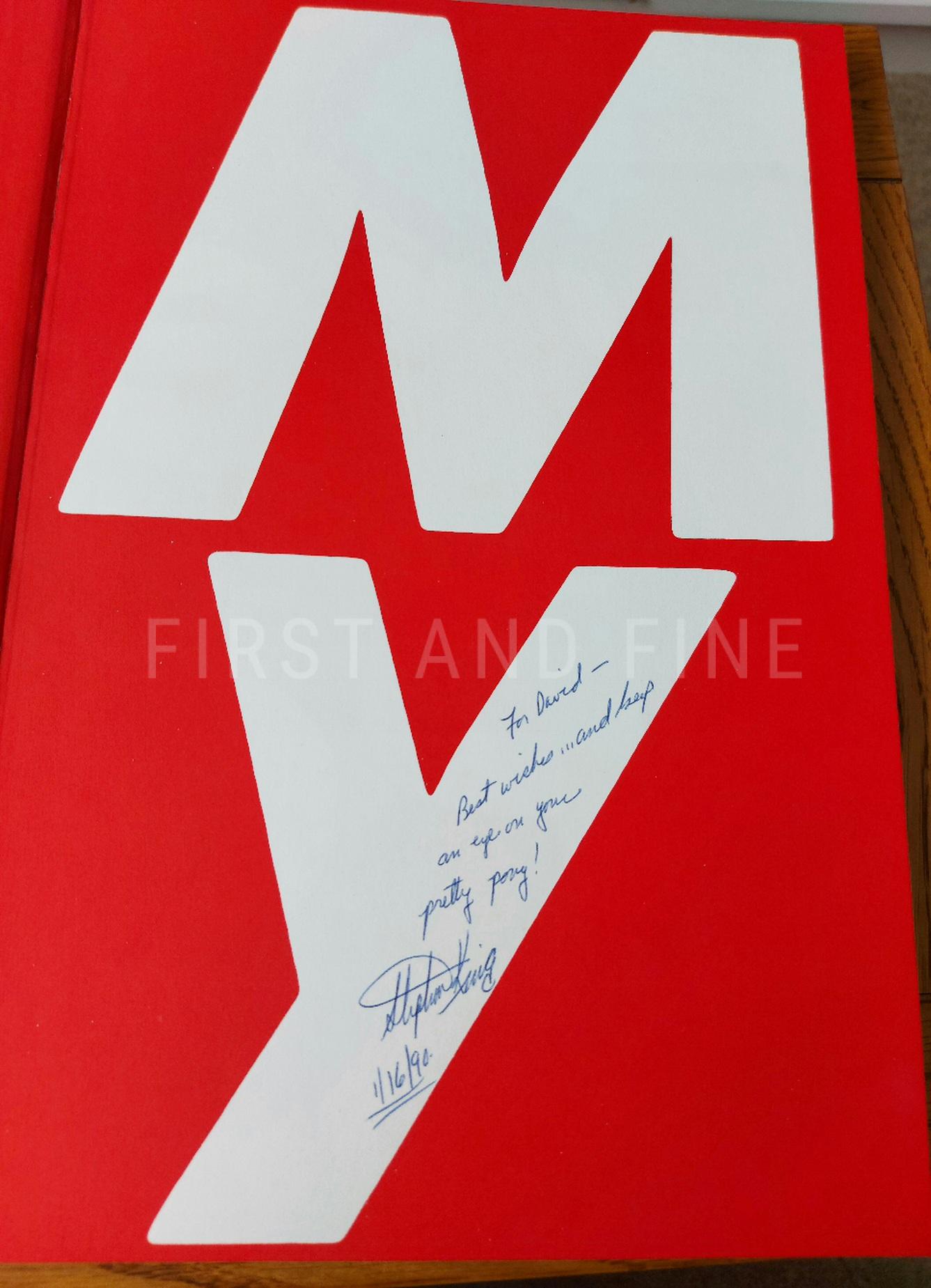 King, Stephen; and Kruger, Barbara (1988) 'My Pretty Pony', US signed and inscribed first edition - Image 2
