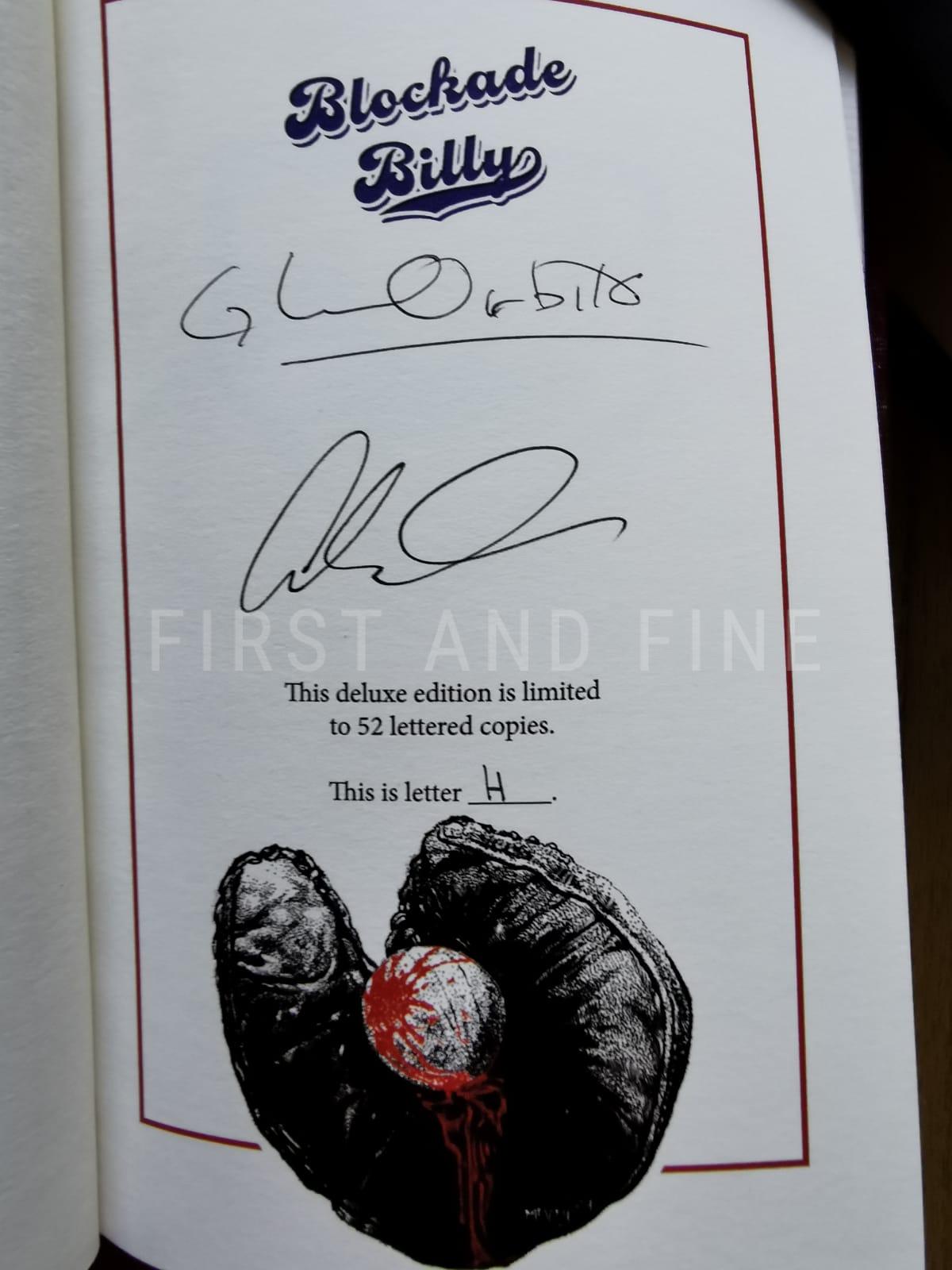 King, Stephen (2010) 'Blockade Billy', US signed lettered limited edition - Image 4