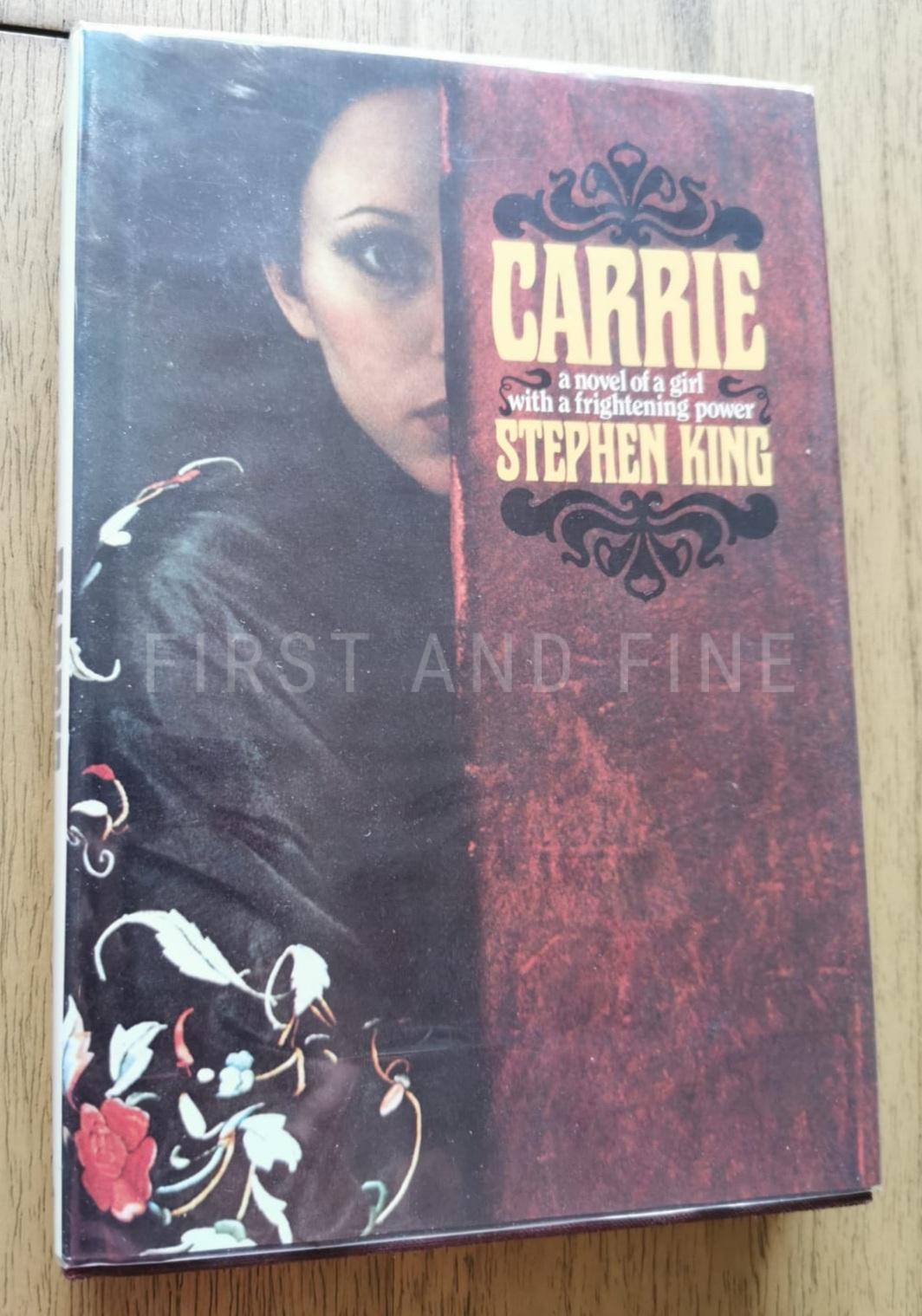 King, Stephen (1974) 'Carrie', US signed first edition