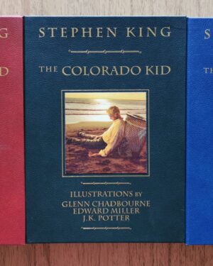 King, Stephen (2007) 'The Colorado Kid', UK signed deluxe lettered limited edition set