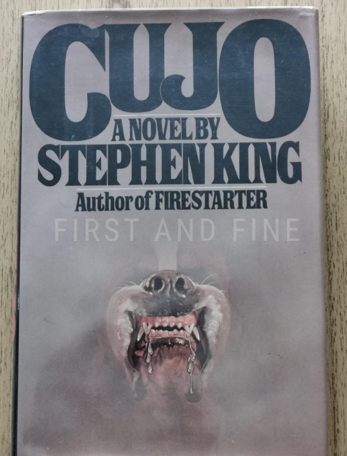 King, Stephen (1981) 'Cujo', US signed first edition