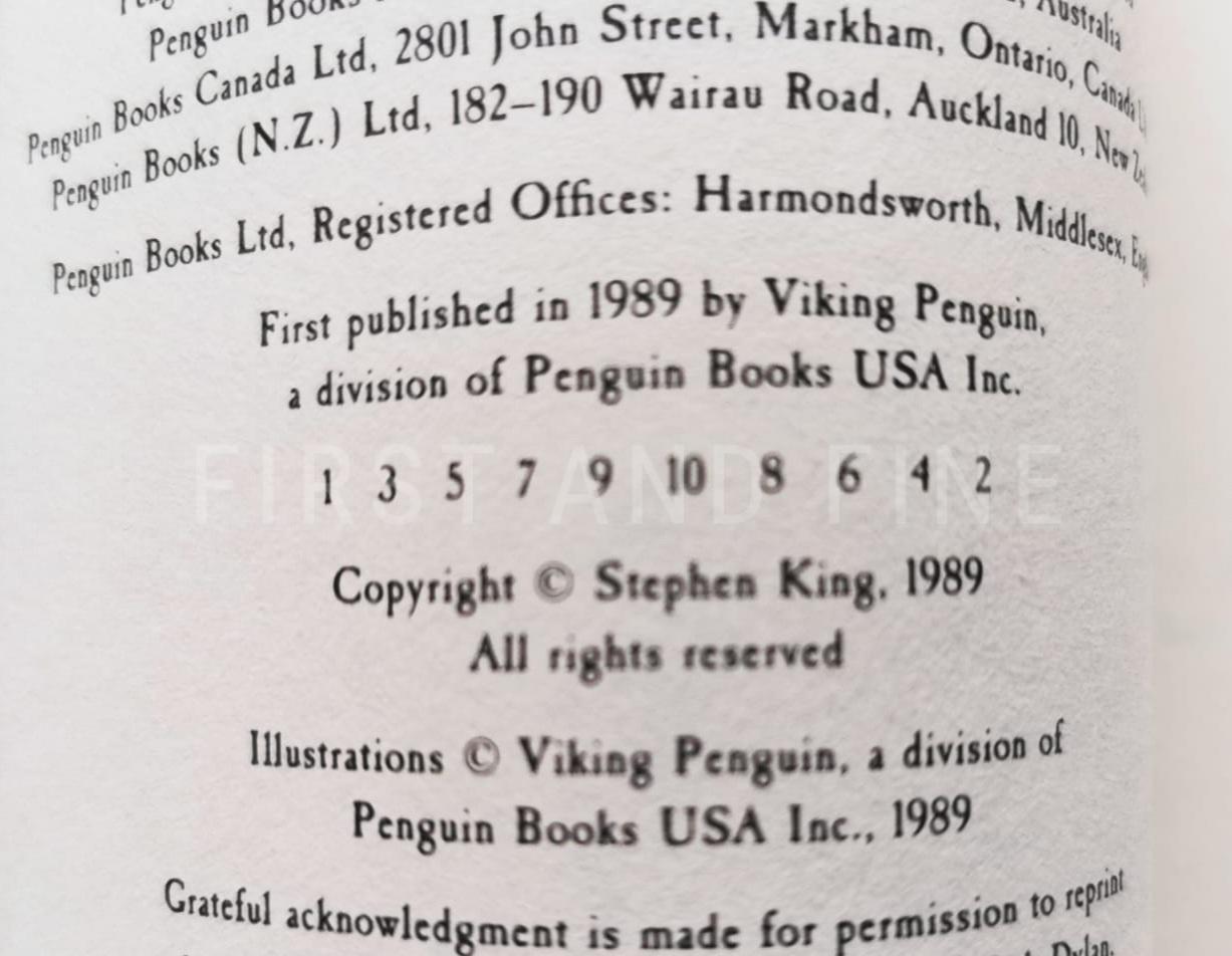 King, Stephen (1989) 'The Dark Half', US signed and inscribed first edition with the original promotional T-shirt - Image 4