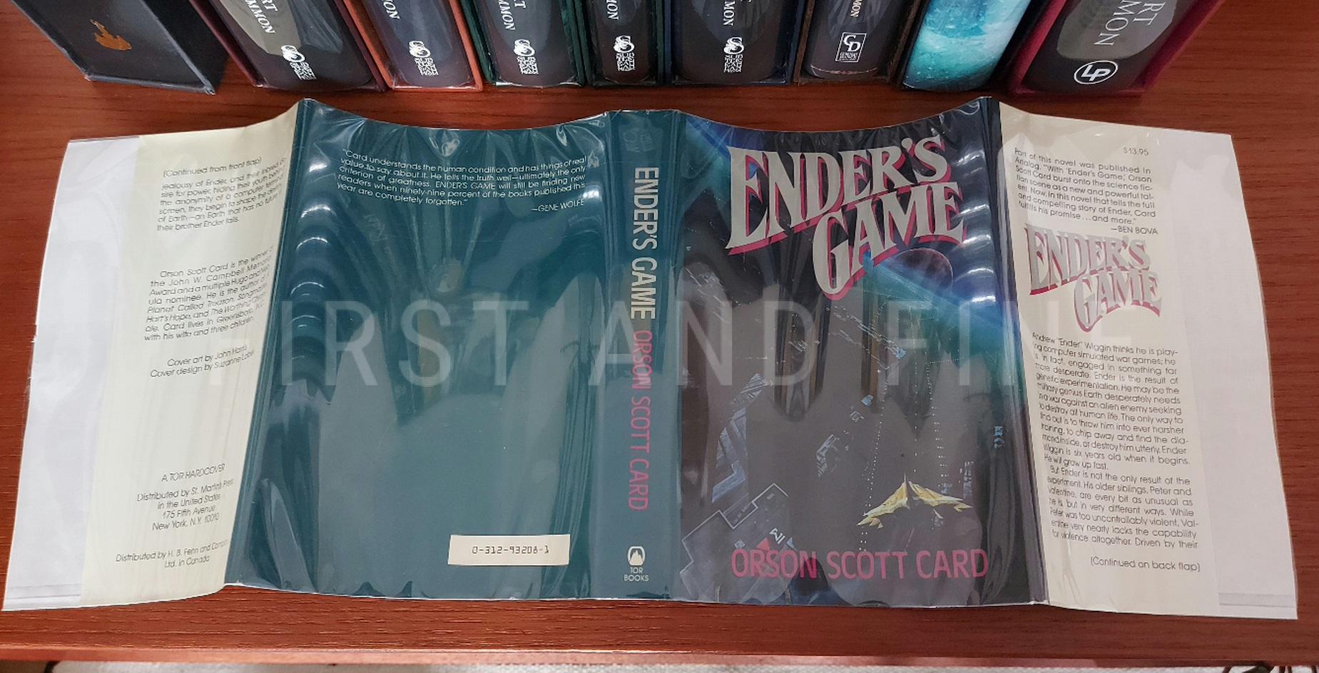 Card, Orscon Scott (1985-01) 'Ender's Game'; 'Speaker for the Dead'; 'Xenocide'; 'Children of the Mind'; 'Ender's Shadow'; 'Shadow of the Hegemon' - the first six novels in Ender's Game Series, all US signed first editions - Image 16