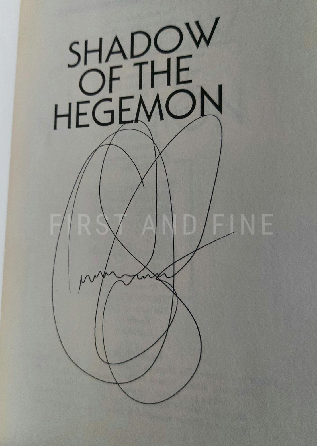 Card, Orscon Scott (1985-01) 'Ender's Game'; 'Speaker for the Dead'; 'Xenocide'; 'Children of the Mind'; 'Ender's Shadow'; 'Shadow of the Hegemon' - the first six novels in Ender's Game Series, all US signed first editions - Image 6