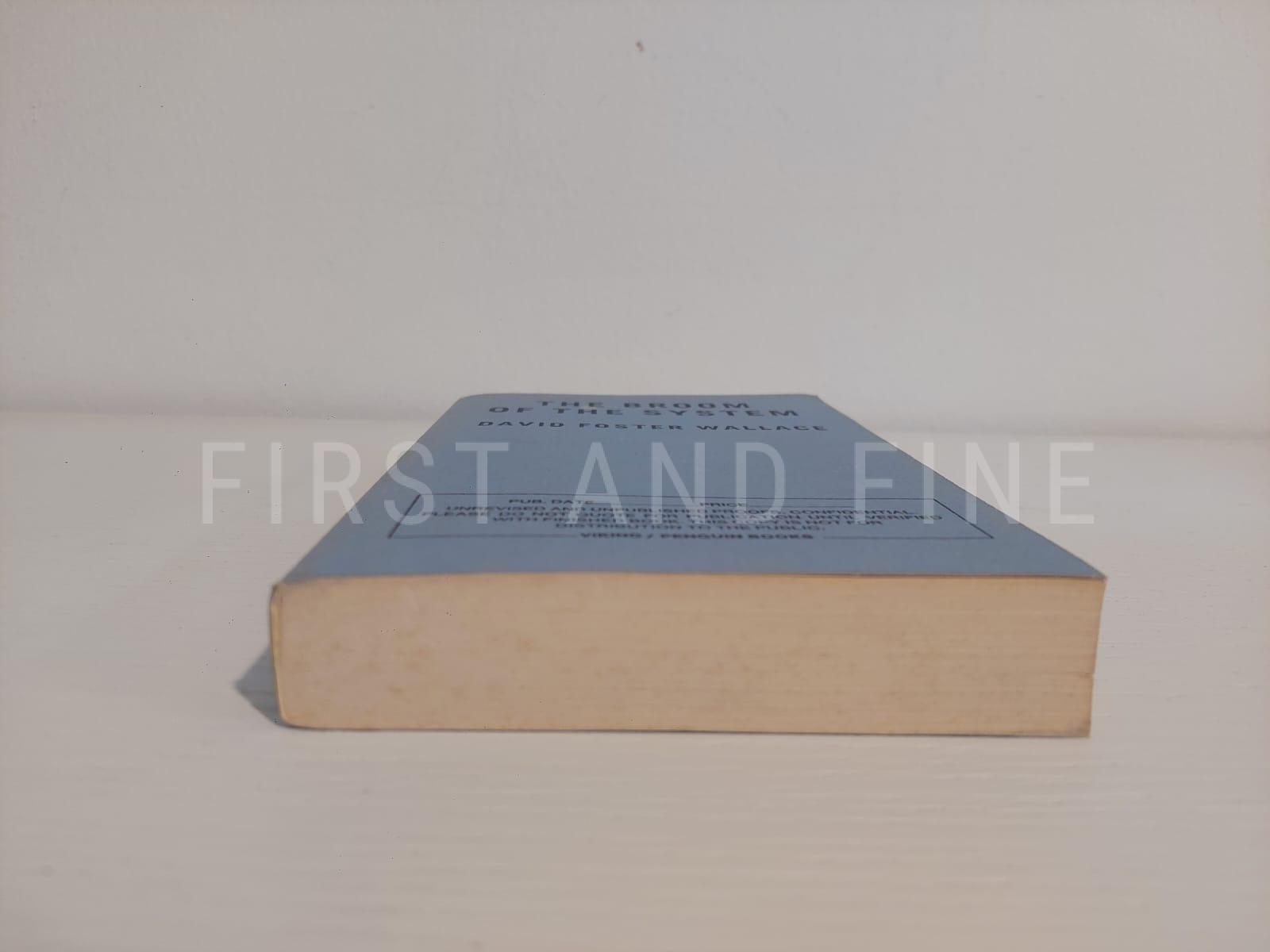 Foster Wallace, David (1987) ‘The Broom of the System‘, US uncorrected proof - Image 7