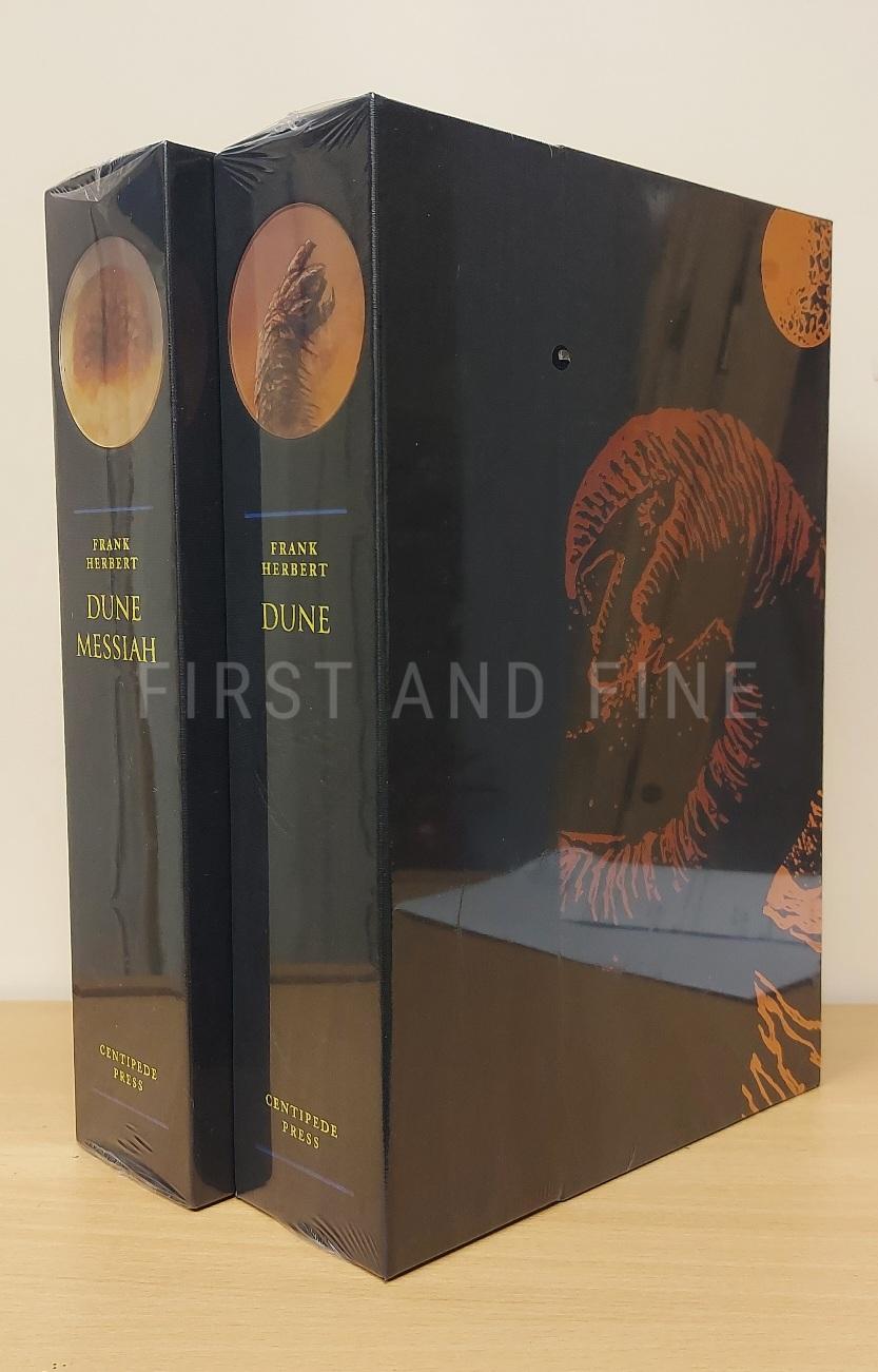 Herbert, Frank (2021 - ongoing) 'Dune' and 'Dune Messiah', US illustrated limited edition, published by Centipede Press. Same number set with rights - Image 2