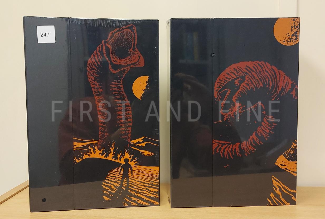 Herbert, Frank (2021 - ongoing) 'Dune' and 'Dune Messiah', US illustrated limited edition, published by Centipede Press. Same number set with rights
