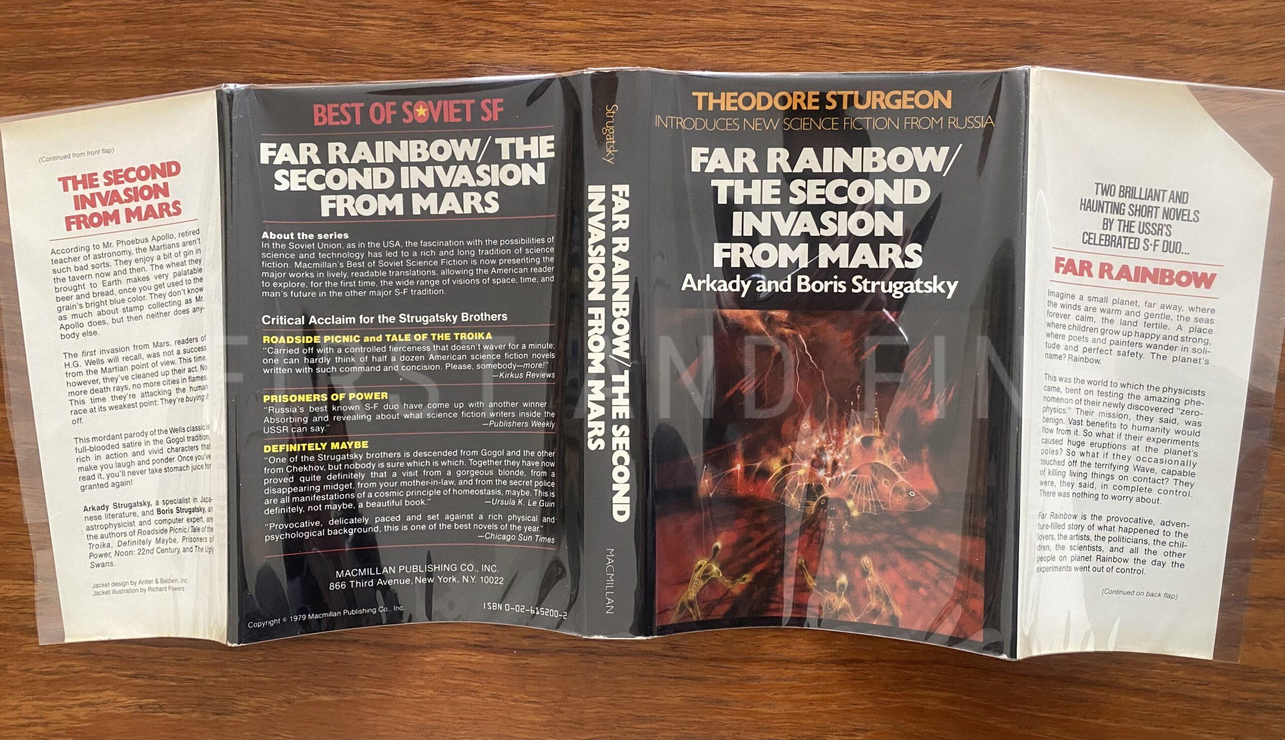 Strugatsky, Arkady; and Boris (1979) 'Far Rainbow/ The Second Invasion from Mars', US double signed first edition - Image 10