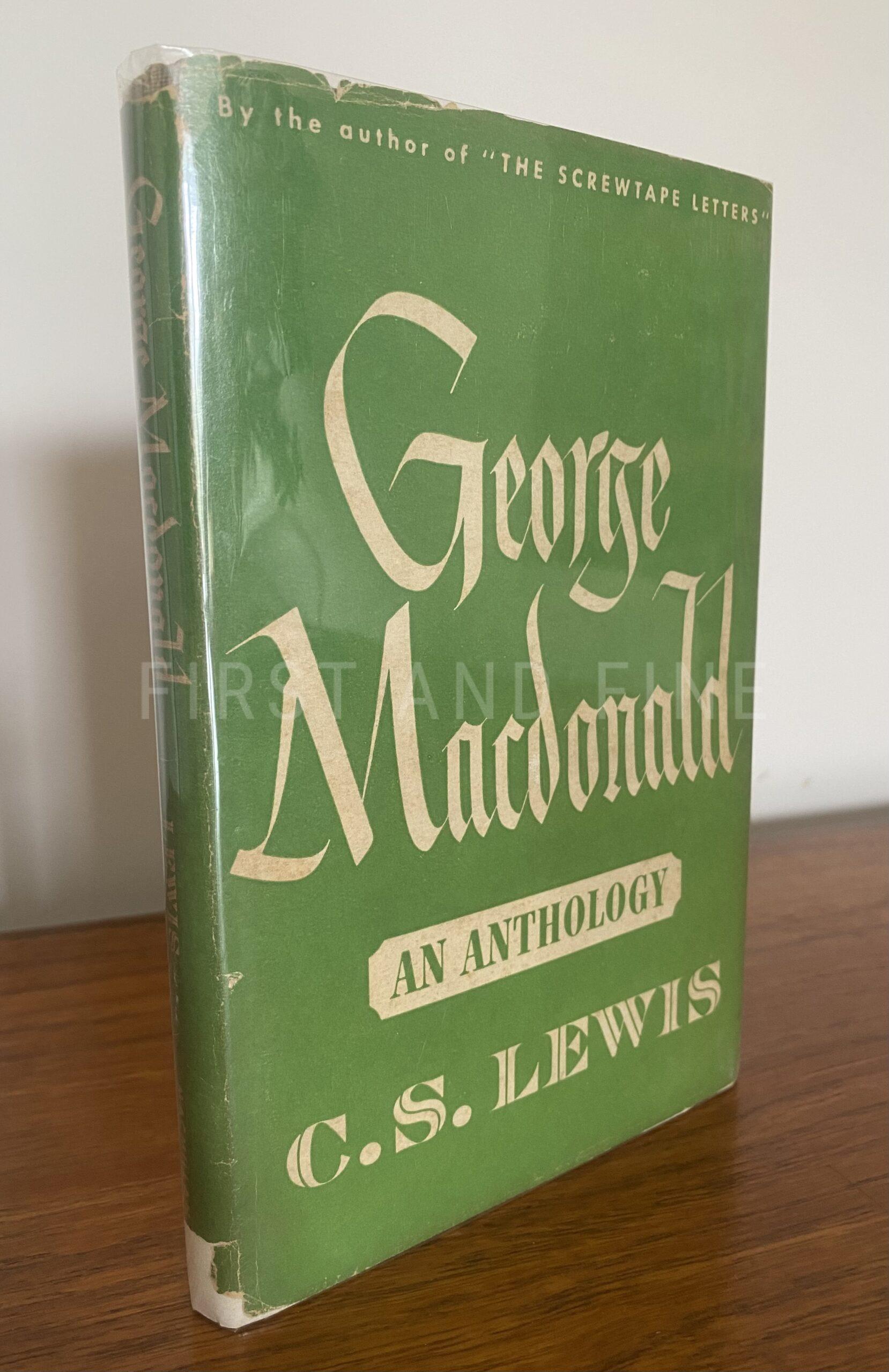 Lewis, C.S. (1947) 'George Macdonald- An Anthology', US signed and inscribed first edition