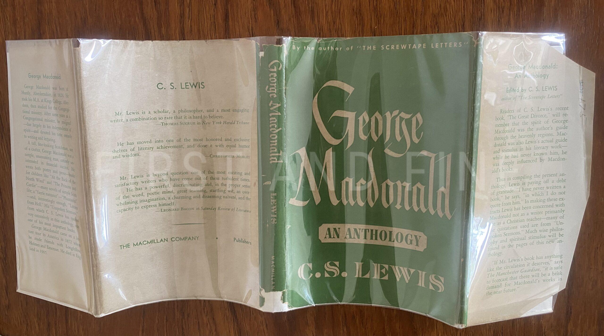 Lewis, C.S. (1947) 'George Macdonald- An Anthology', US signed and inscribed first edition - Image 11