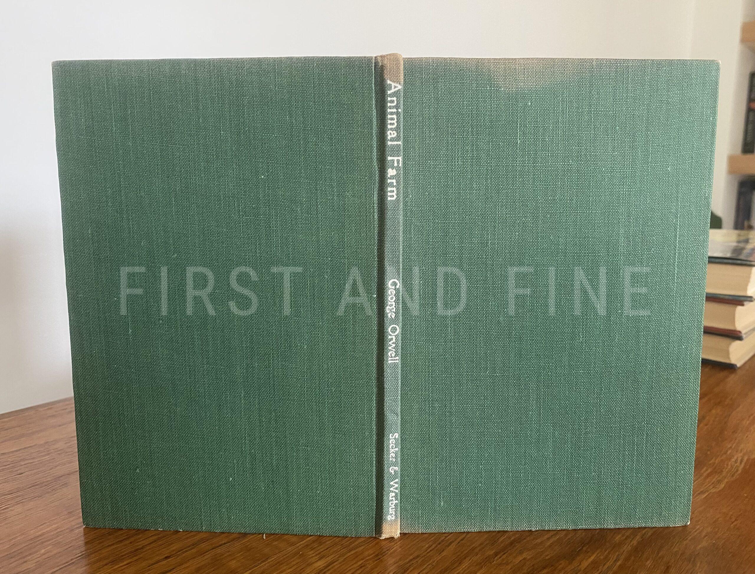 Orwell, George (1945) 'Animal Farm', UK first edition in an original unrestored first state dust jacket - Image 3