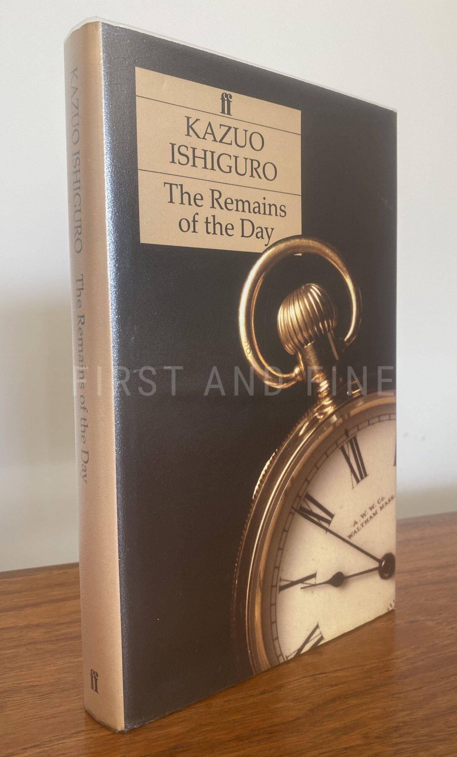 Ishiguro (1989) 'The Remains of the Day', UK signed first edition