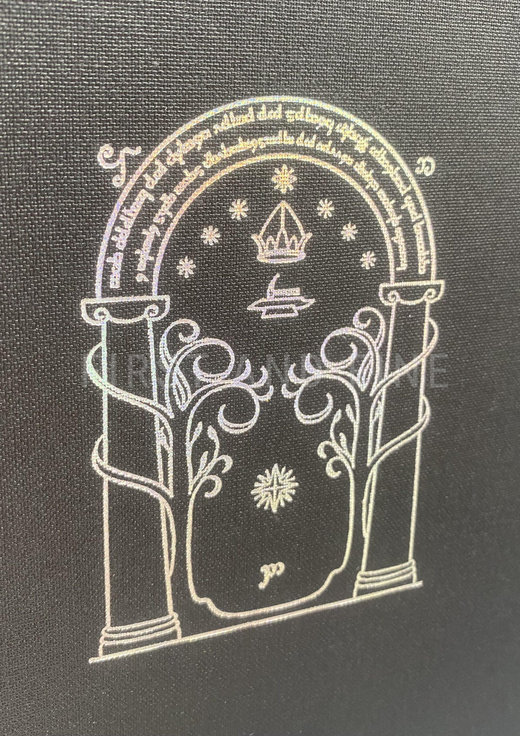 Tolkien, J.R.R. (1954, 55) 'The Lord of the Rings', UK first edition set (2/2/1), beautifully rebound in full white leather - Image 15