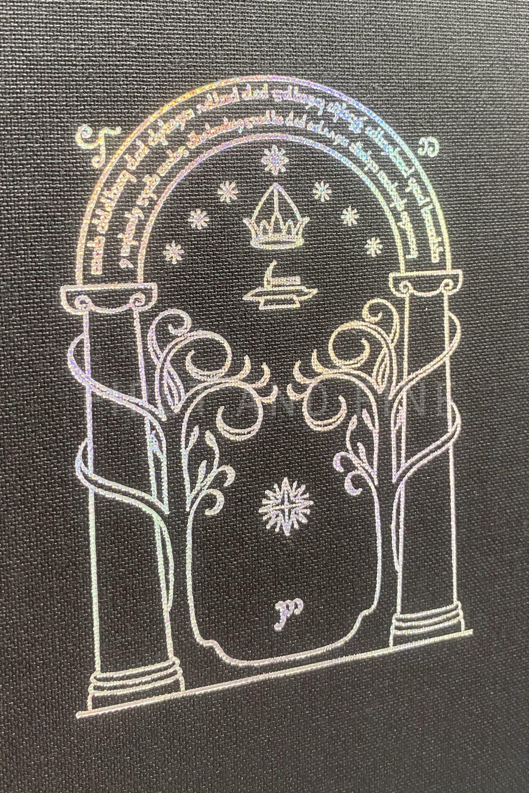 Tolkien, J.R.R. (1954, 55) 'The Lord of the Rings', UK first edition set (2/2/1), beautifully rebound in full white leather - Image 16