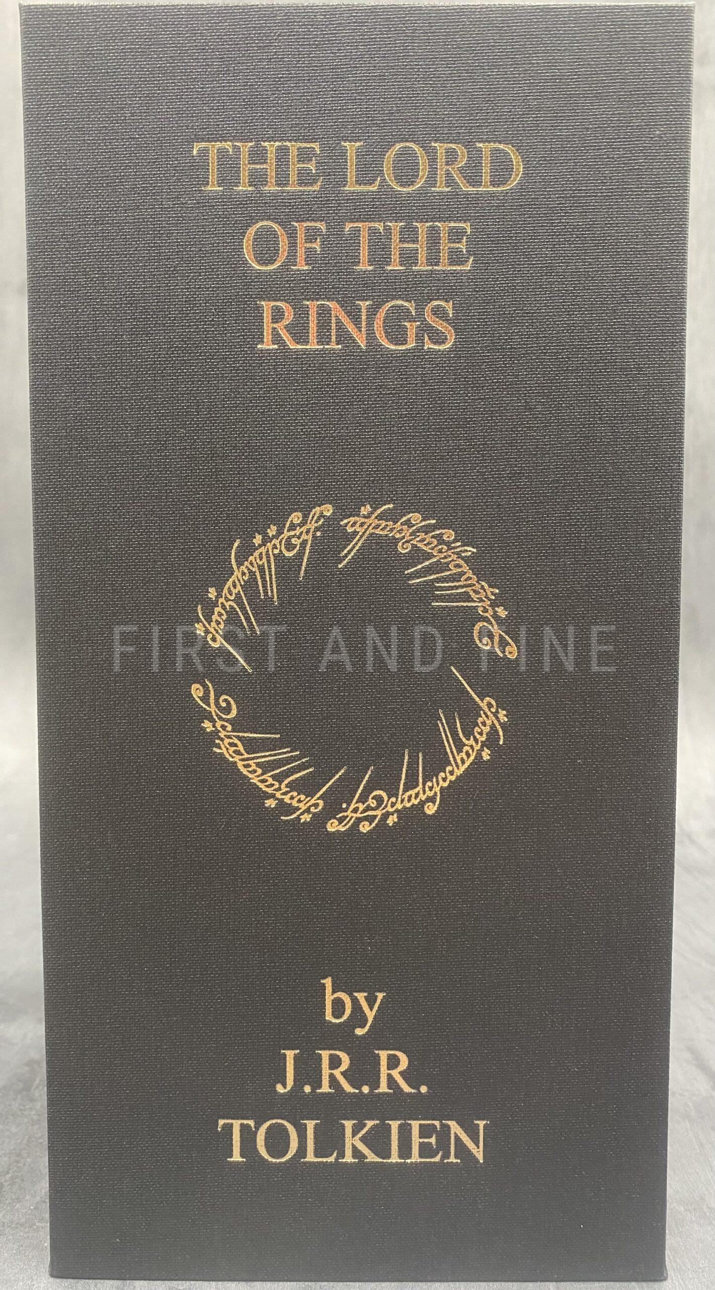 Tolkien, J.R.R. (1954, 55) 'The Lord of the Rings', UK first edition set (2/2/1), beautifully rebound in full white leather - Image 19