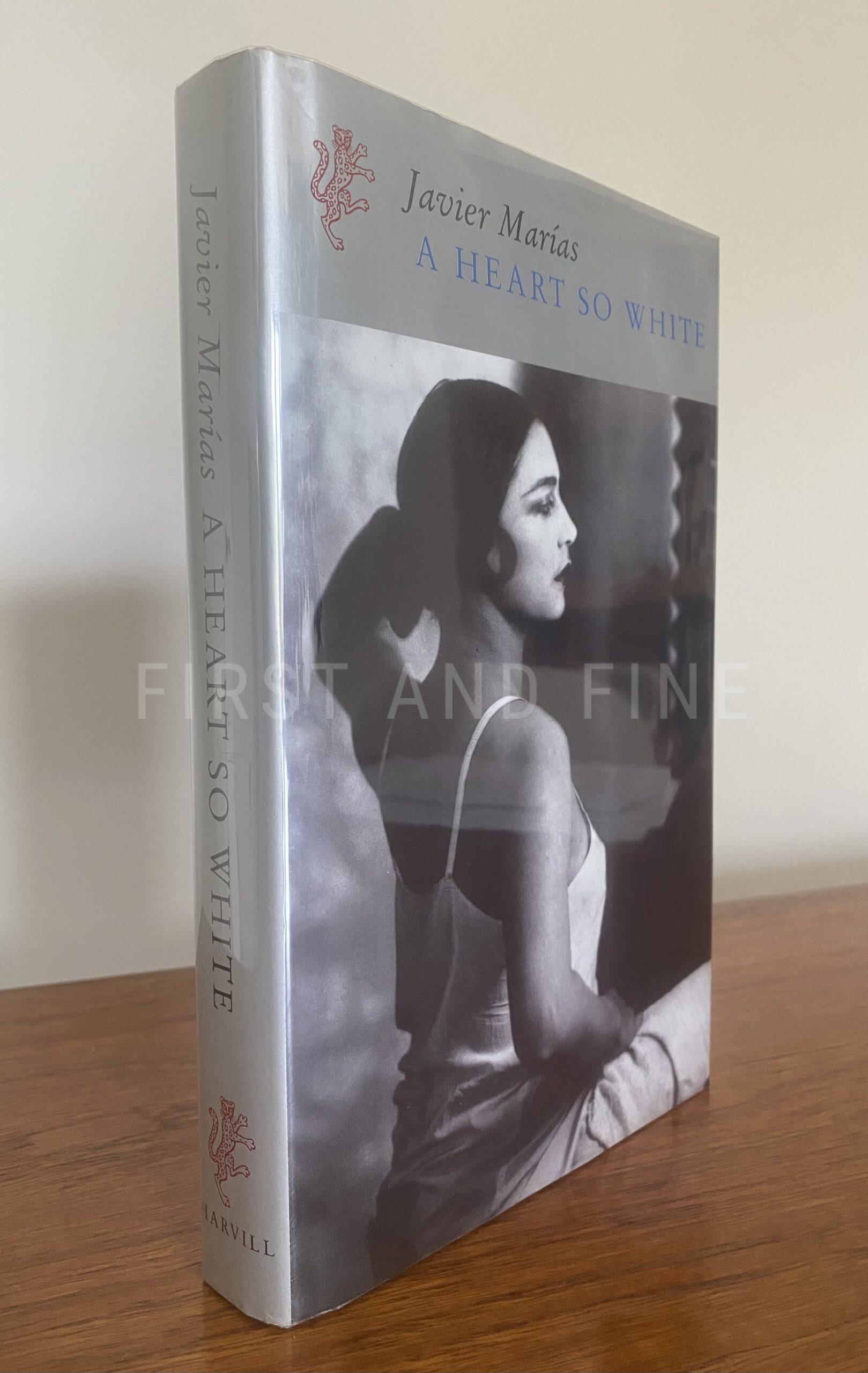 Marias, Javier (1995) 'A Heart So White', UK signed and inscribed first edition