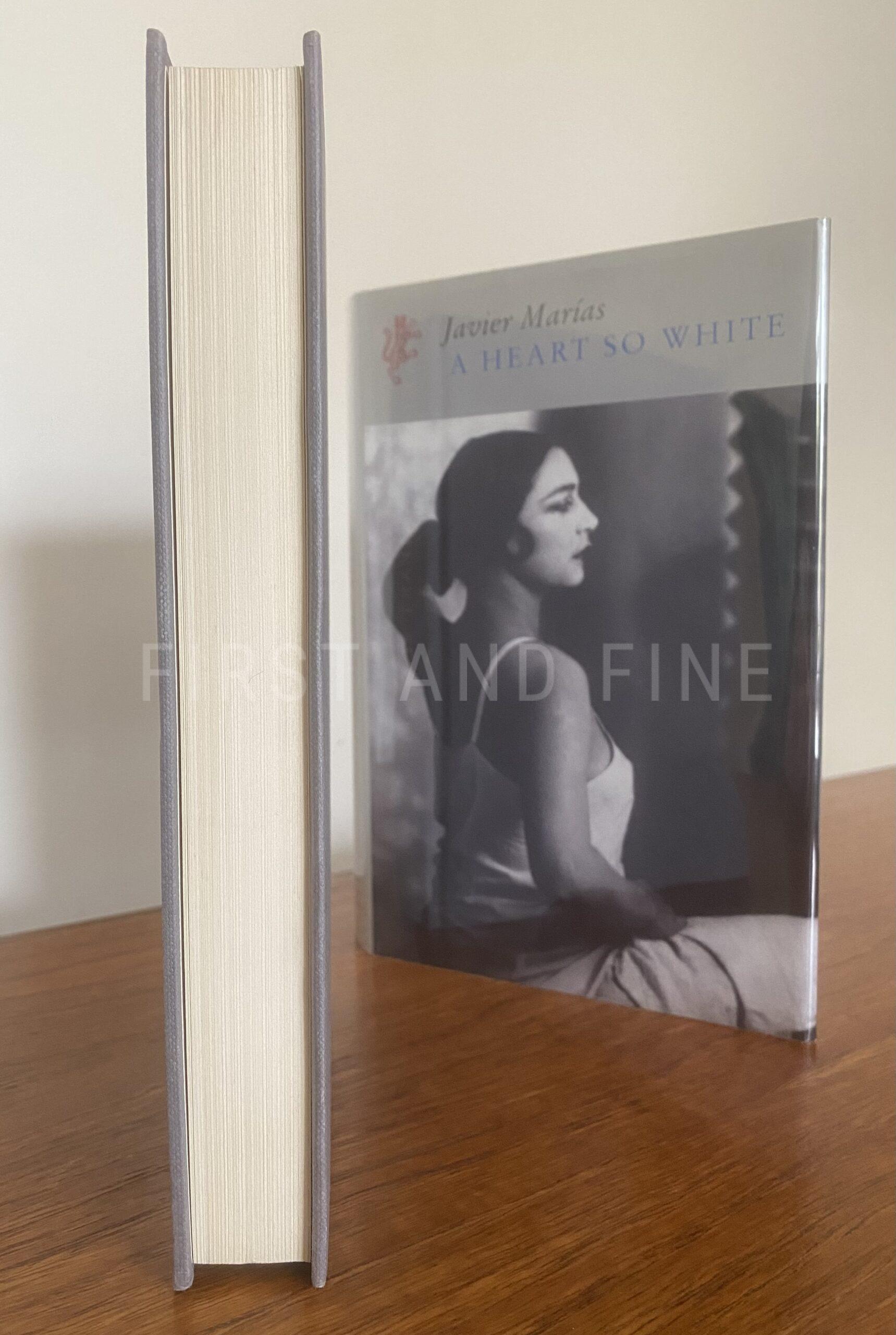 Marias, Javier (1995) 'A Heart So White', UK signed and inscribed first edition - Image 7
