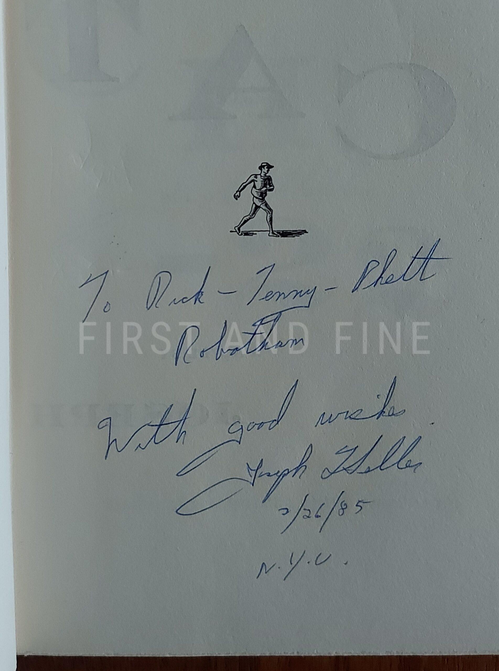 Heller, Joseph (1961) 'Catch-22', US signed and inscribed first edition - Image 2
