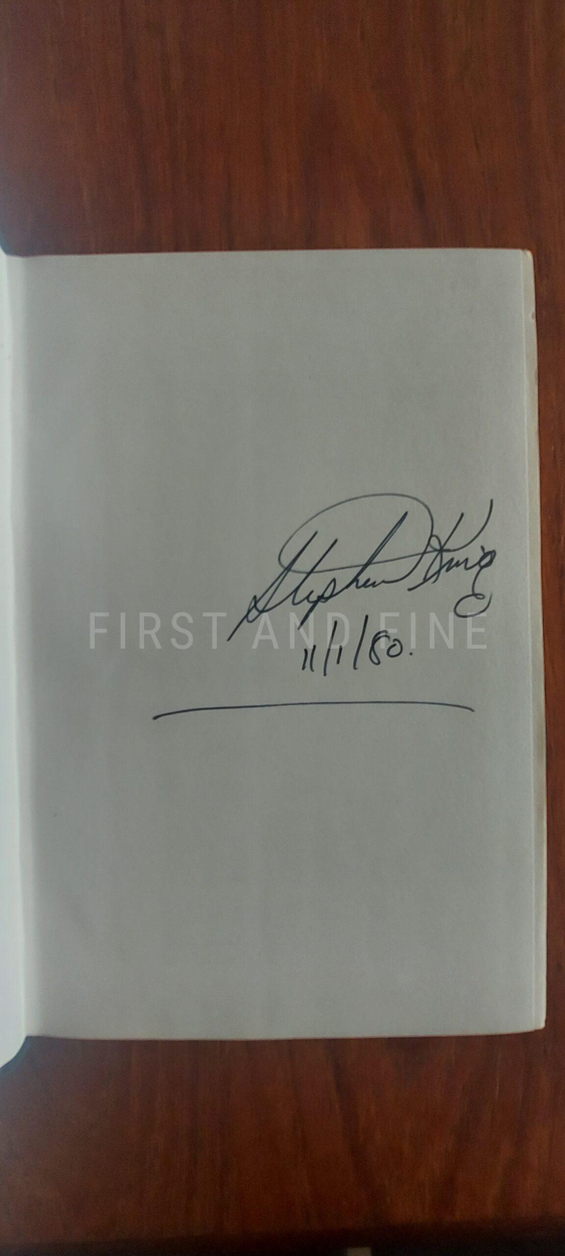 King, Stephen (1974-78) The Doubleday Years: his first five books: 'Carrie'; 'Salem's Lot'; 'The Shining'; 'Night Shift'; and 'The Stand', US signed first editions, beautifully housed with unique original artwork - Image 55
