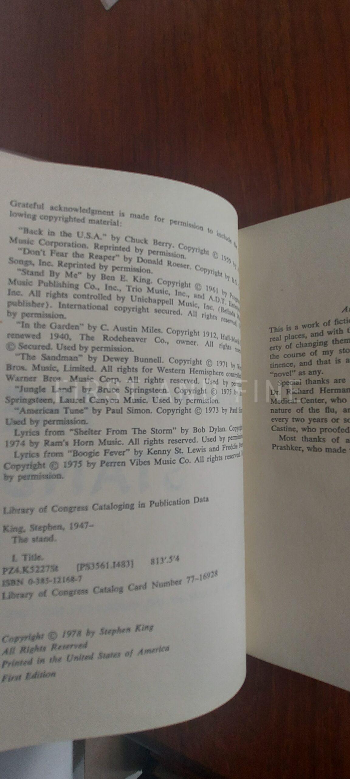 King, Stephen (1974-78) The Doubleday Years: his first five books: 'Carrie'; 'Salem's Lot'; 'The Shining'; 'Night Shift'; and 'The Stand', US signed first editions, beautifully housed with unique original artwork - Image 56