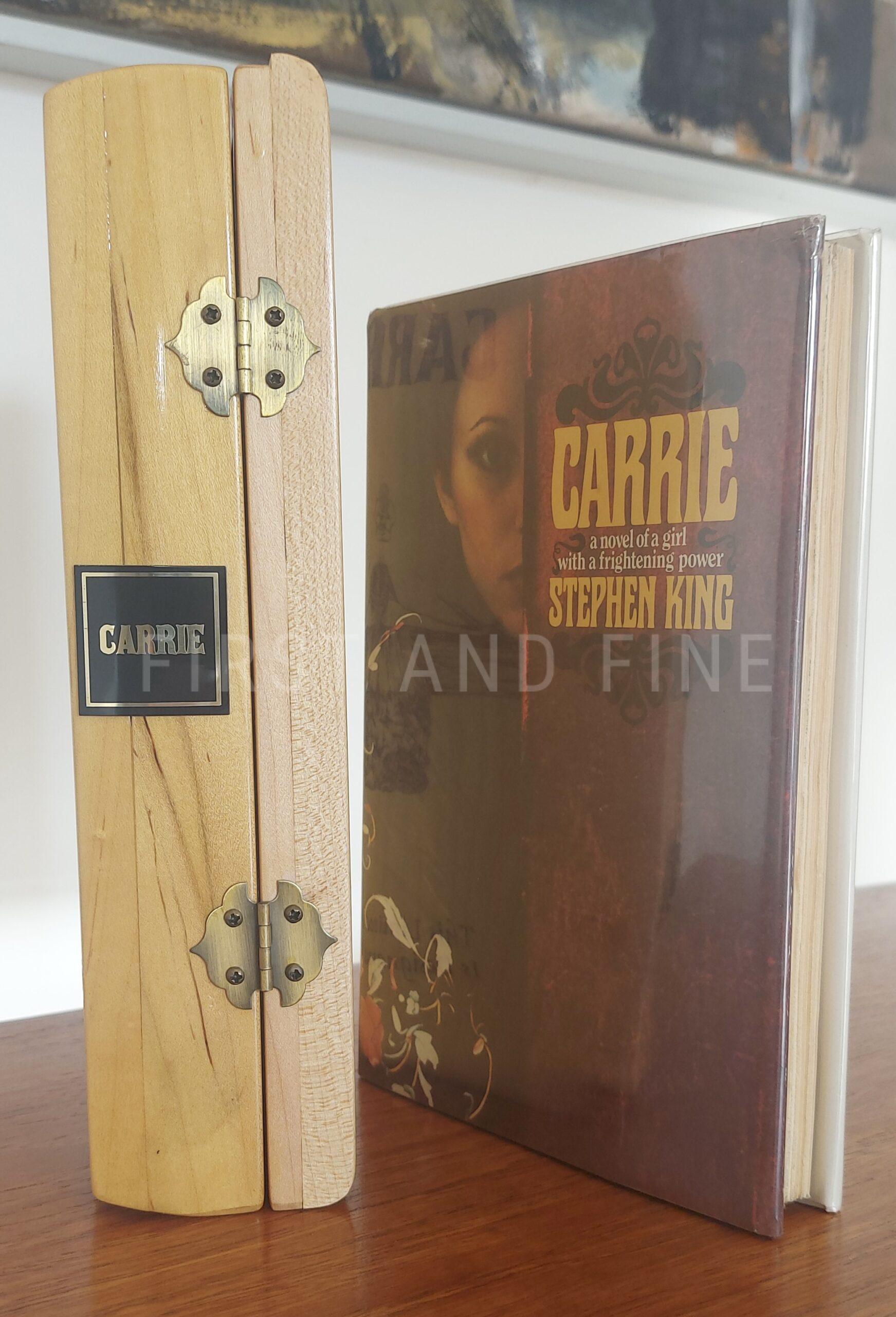 King, Stephen (1974-78) The Doubleday Years: his first five books: 'Carrie'; 'Salem's Lot'; 'The Shining'; 'Night Shift'; and 'The Stand', US signed first editions, beautifully housed with unique original artwork - Image 2