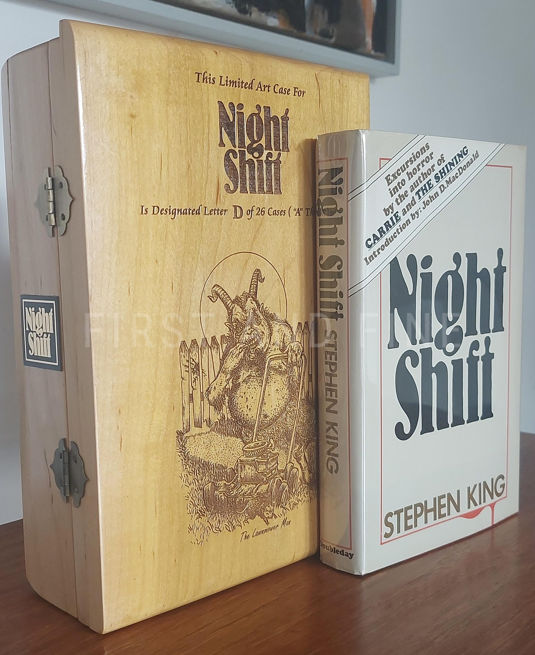 King, Stephen (1974-78) The Doubleday Years: his first five books: 'Carrie'; 'Salem's Lot'; 'The Shining'; 'Night Shift'; and 'The Stand', US signed first editions, beautifully housed with unique original artwork - Image 41