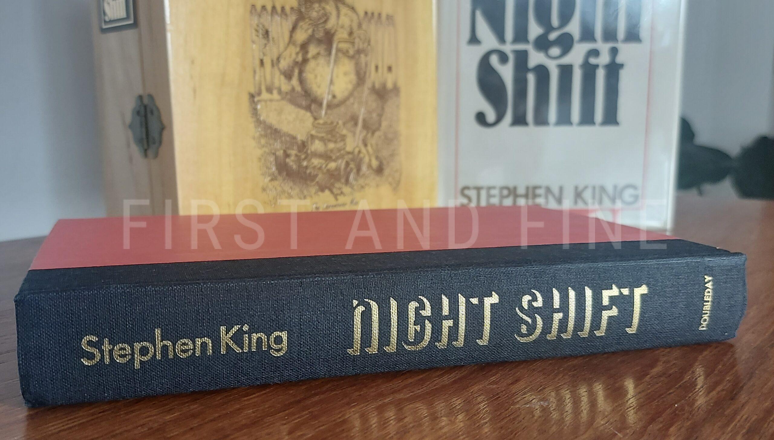 King, Stephen (1974-78) The Doubleday Years: his first five books: 'Carrie'; 'Salem's Lot'; 'The Shining'; 'Night Shift'; and 'The Stand', US signed first editions, beautifully housed with unique original artwork - Image 47