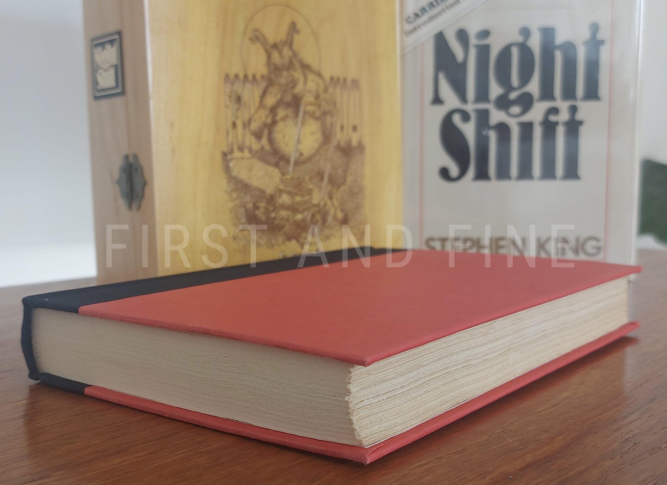 King, Stephen (1974-78) The Doubleday Years: his first five books: 'Carrie'; 'Salem's Lot'; 'The Shining'; 'Night Shift'; and 'The Stand', US signed first editions, beautifully housed with unique original artwork - Image 48