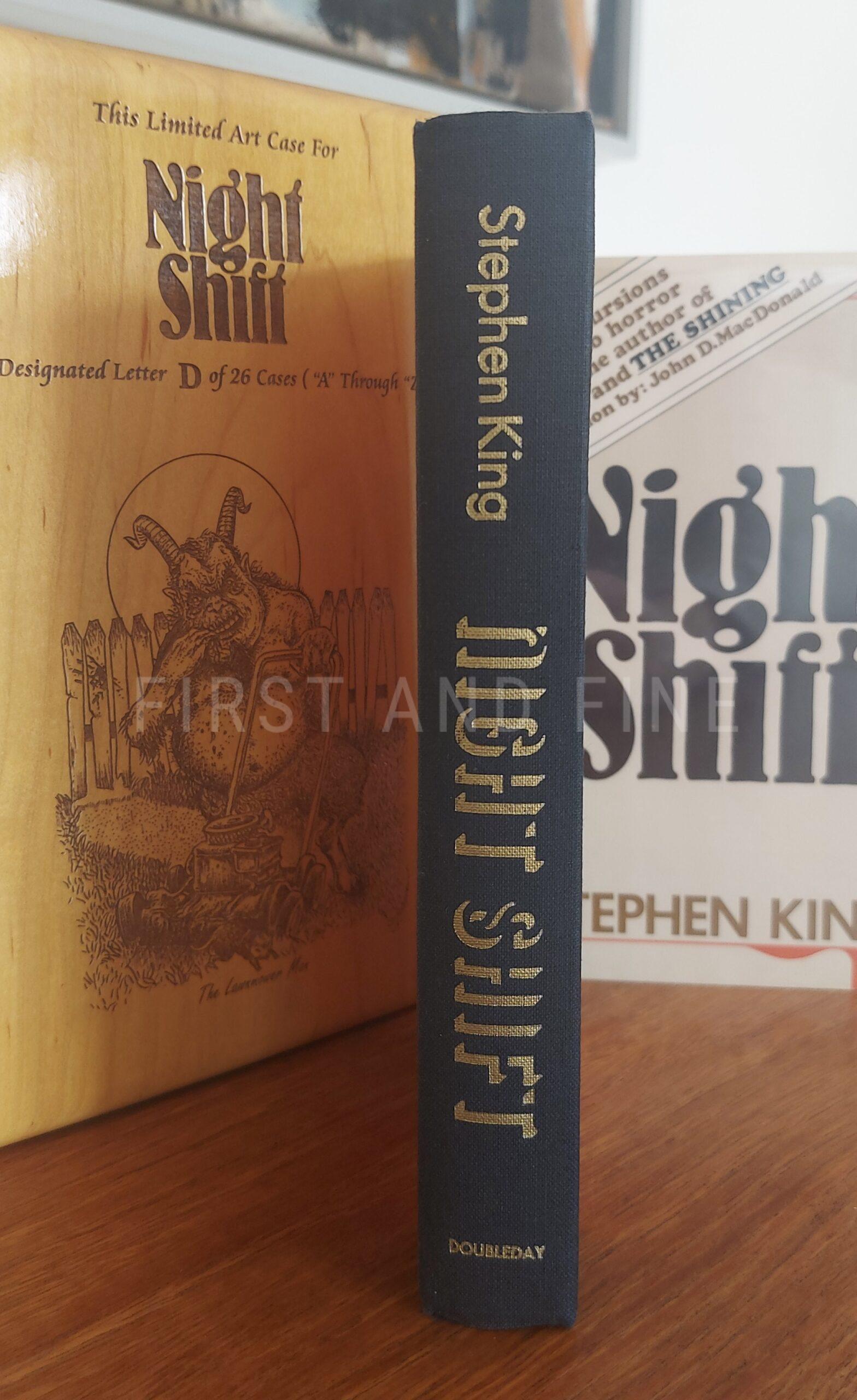 King, Stephen (1974-78) The Doubleday Years: his first five books: 'Carrie'; 'Salem's Lot'; 'The Shining'; 'Night Shift'; and 'The Stand', US signed first editions, beautifully housed with unique original artwork - Image 49