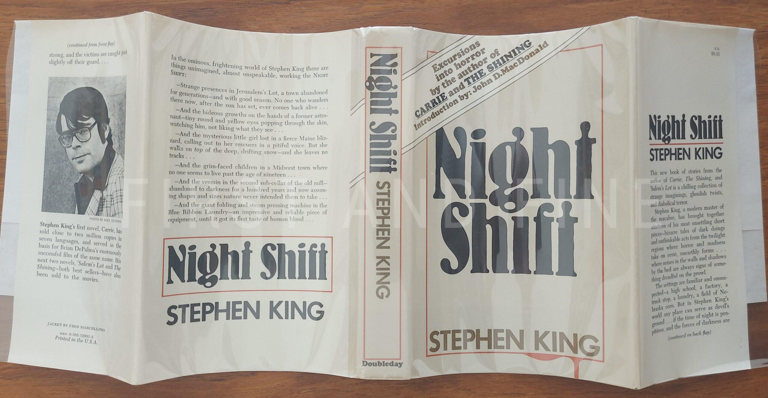 King, Stephen (1974-78) The Doubleday Years: his first five books: 'Carrie'; 'Salem's Lot'; 'The Shining'; 'Night Shift'; and 'The Stand', US signed first editions, beautifully housed with unique original artwork - Image 53
