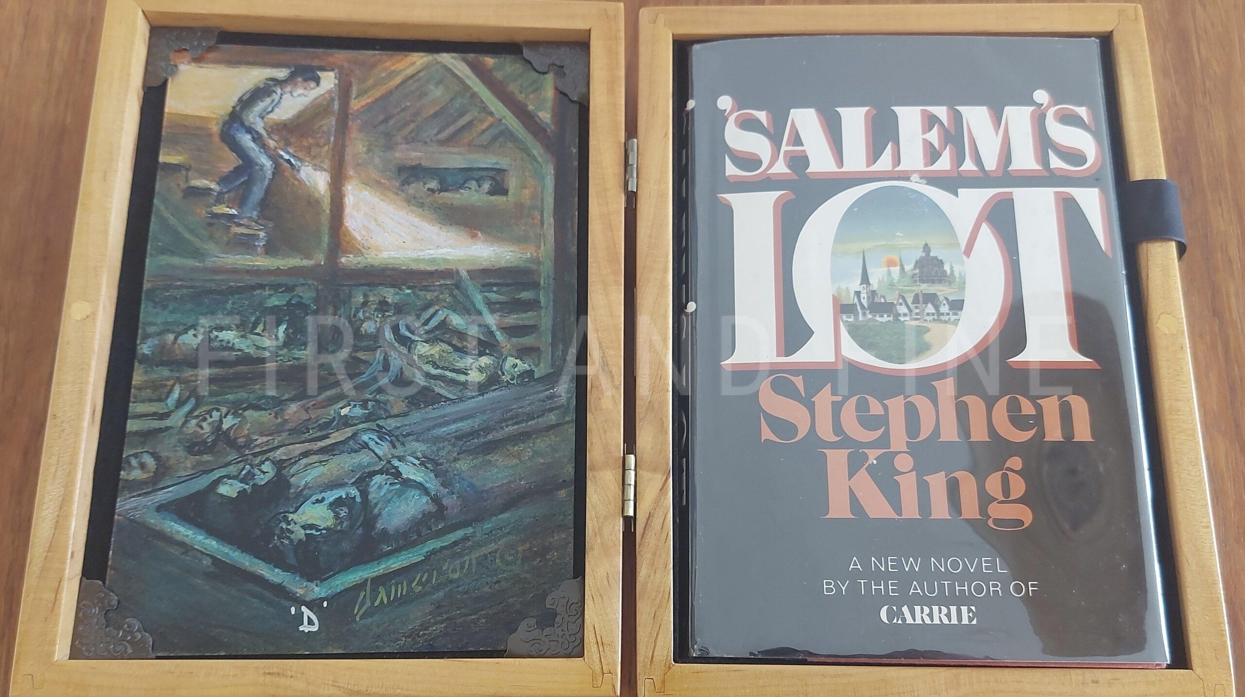 King, Stephen (1974-78) The Doubleday Years: his first five books: 'Carrie'; 'Salem's Lot'; 'The Shining'; 'Night Shift'; and 'The Stand', US signed first editions, beautifully housed with unique original artwork - Image 18