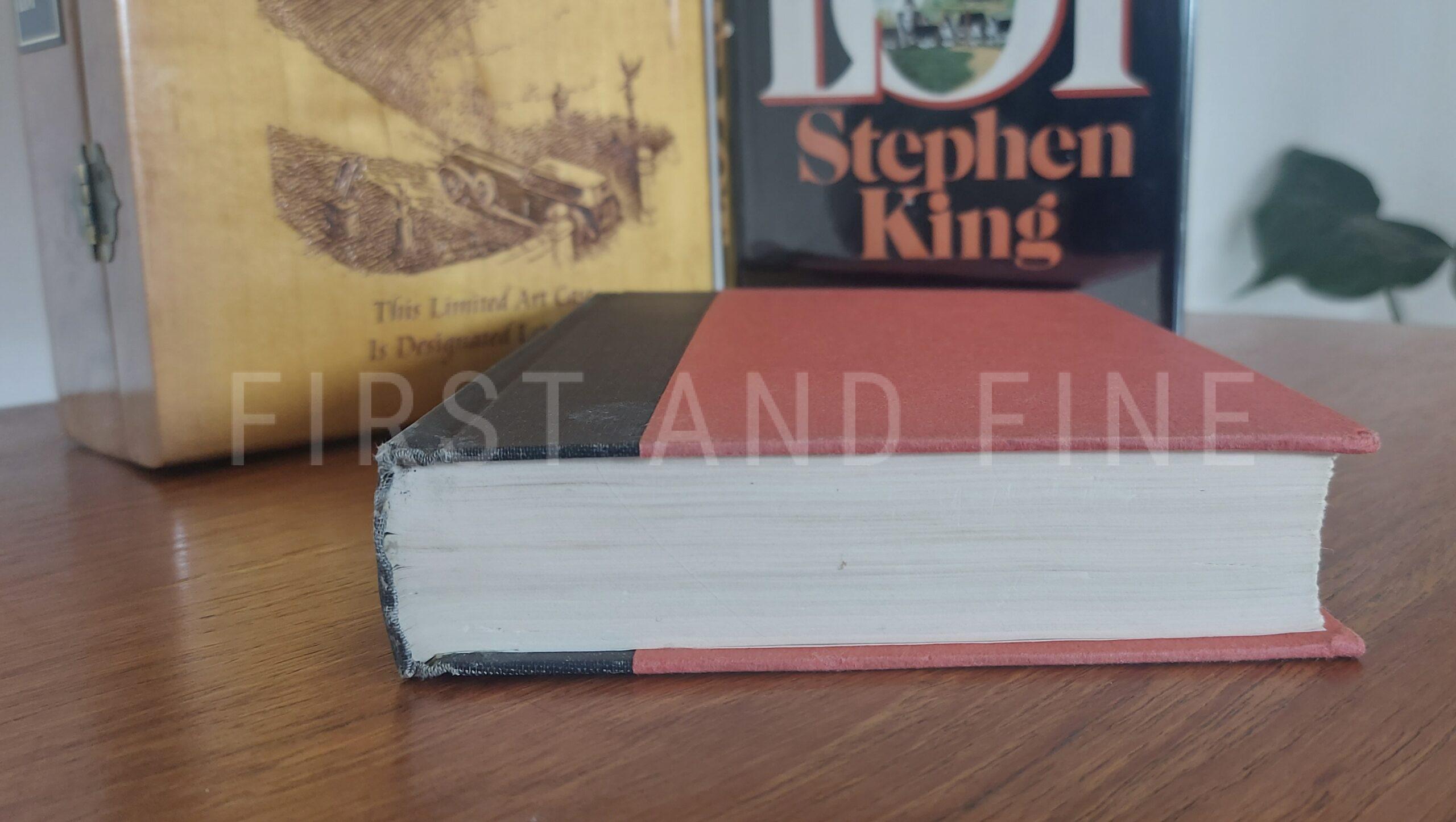 King, Stephen (1974-78) The Doubleday Years: his first five books: 'Carrie'; 'Salem's Lot'; 'The Shining'; 'Night Shift'; and 'The Stand', US signed first editions, beautifully housed with unique original artwork - Image 25