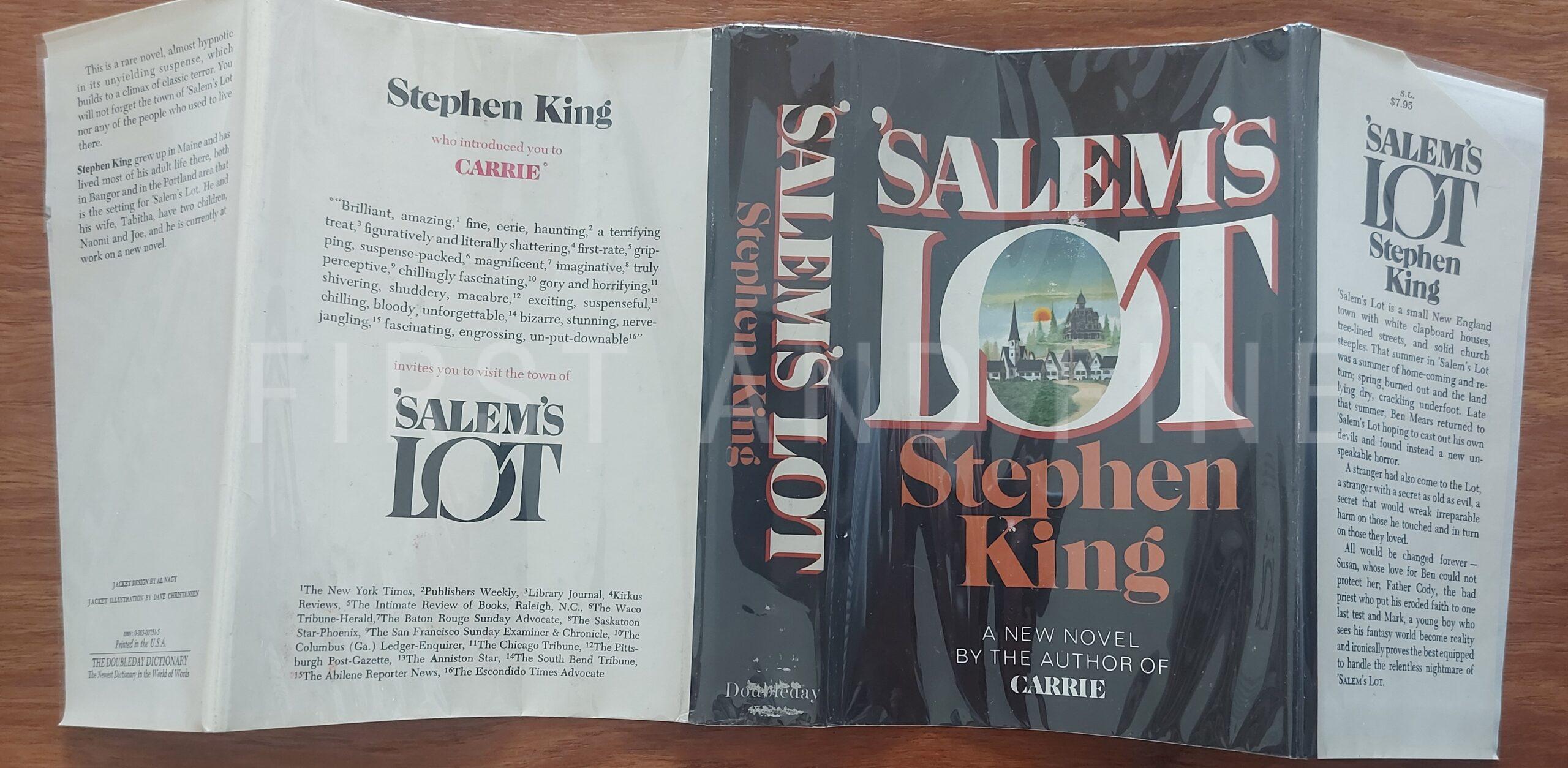 King, Stephen (1974-78) The Doubleday Years: his first five books: 'Carrie'; 'Salem's Lot'; 'The Shining'; 'Night Shift'; and 'The Stand', US signed first editions, beautifully housed with unique original artwork - Image 27