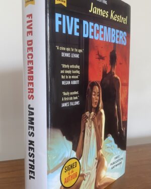 Kestrel, James (2021) 'Five Decembers', UK signed first edition